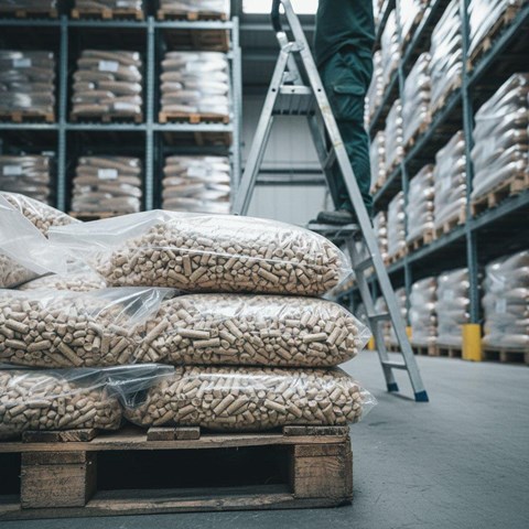 Servicio profesional de venta de pellets en O Grove - Imagen 1