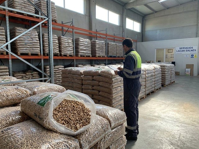 Venta y suministro de pellets en Marín